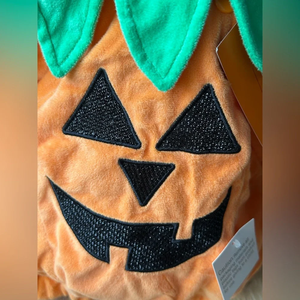NEW Hyde & Eek Infant Pumpkin Costume size 0-6 and 6-12 Months - Picture 4 of 11